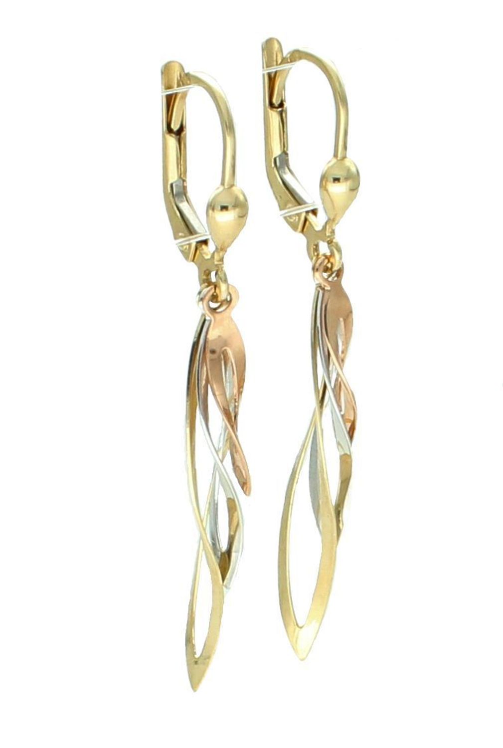 Kolczyki złote wiszące próba 375,KL 1492 375.jpg